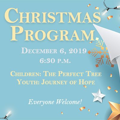 Christmas Program 2019