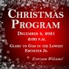 Christmas Program 2021