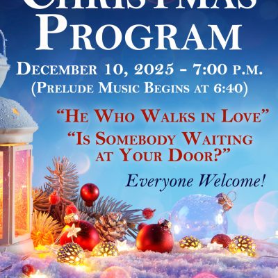 Christmas Program 2025
